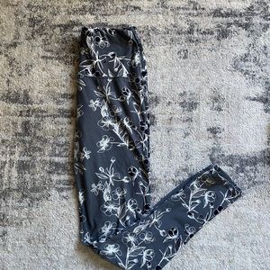 Grey and Black Leggings